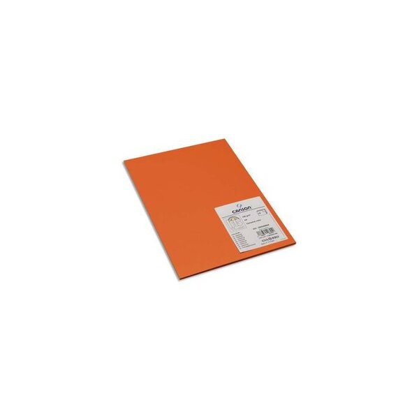 Lot de 50 feuilles Iris Vivaldi A4 coloris Orange 9 185g/m² CANSON
