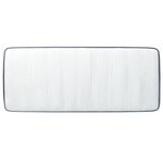 vidaXL Matelas de sommier à lattes 190x90x20 cm tissu