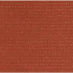 vidaXL Voile d'ombrage 160 g/m² Terre cuite 2x3 5 m PEHD