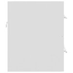 vidaXL Armoire d'évier Blanc 60x38 5x48 cm Aggloméré