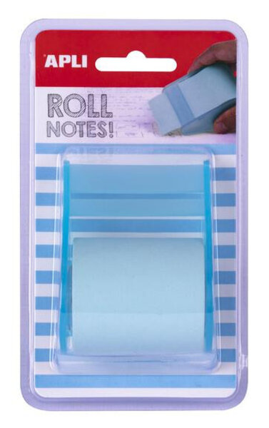 Apli Notes Distributeur 5Cmx8M Bleu