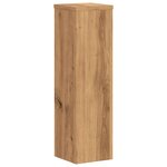 vidaXL Supports pour plantes 2 Pièces chêne artisanal bois d'ingénierie