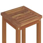 vidaXL Ensemble de bar de jardin 9 Pièces Bois d'acacia solide