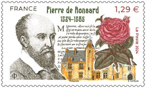 Timbre - Pierre de Ronsard - Lettre Verte