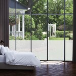 vidaXL Film pour fenêtre dépoli gris 0 9x10 m PVC