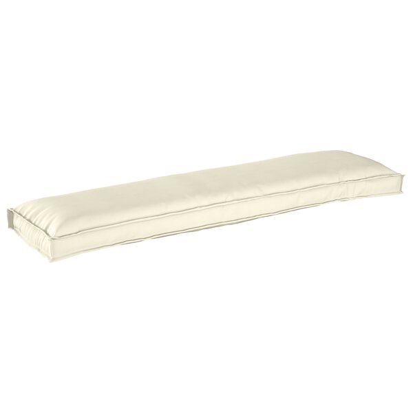 vidaXL Coussin de Palette pour Banc crème 150x40x8 cm Tissu Oxford