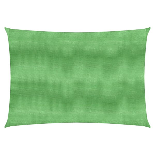 vidaXL Voile d'ombrage 160 g/m² Vert clair 2 5x4 m PEHD