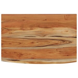 vidaXL Étagère murale rectangulaire massif acacia bordure assortie