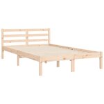 vidaXL Cadre de lit sans matelas bois massif