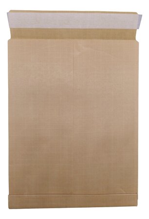 Lot de 250 enveloppes pochettes kraft armé à soufflet marron 280 x 365 + 30 mm