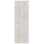 vidaXL Dessus de buffet HAMAR Blanc 85x35x100 cm Bois de pin massif