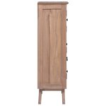 vidaXL Buffet 60x30x100 cm Bois de teck solide