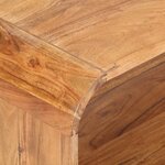 vidaXL Table basse 90x50x30 cm Bois d'acacia massif