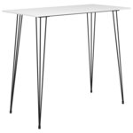 vidaXL Ensemble de bar 5 Pièces Blanc