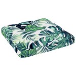 vidaXL Pouf palette de jardin Bois de pin imprégné de blanc