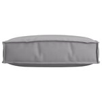 vidaXL Coussin de Palette pour Siège Gris 60x60x12 cm Tissu Oxford
