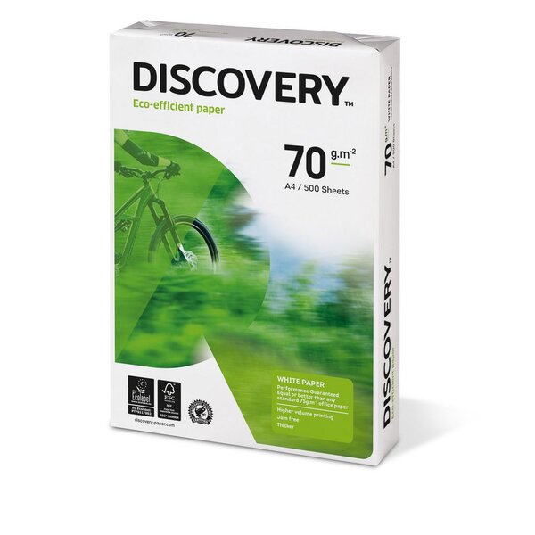 Papier A4 blanc 70g - Ramette de 500 feuilles (boîte 5 x 500 feuilles)