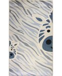 Tapis pour Enfant 80 x 150 cm - Bleu