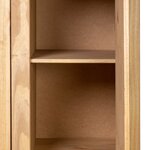 vidaXL Garde-robe à 3 portes 118x50x171 5 cm Pin Assortiment Panama