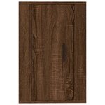 vidaXL Meubles TV muraux 2 Pièces Chêne marron 40x34 5x60 cm