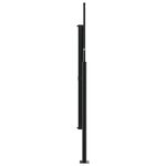 vidaXL Auvent latéral rétractable noir 180x600 cm