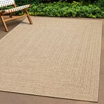 vidaXL Tapis ZIZUR 100x200 cm aspect de jute intérieur et extérieur