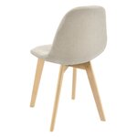 Lot de 6 chaises de salle à manger 86 x 53 x 47 cm beige 03_0006785