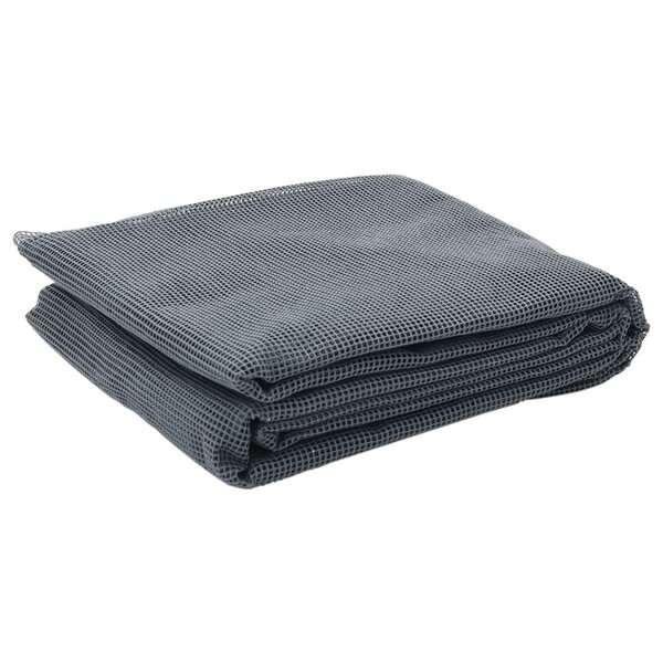 vidaXL Tapis de sol de camping anthracite 4x2 m