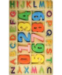 Tapis enfant ALPHA Number 120 x 160 cm - Multicolore