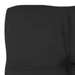 vidaXL Pouf palette de jardin marron miel bois de pin imprégné