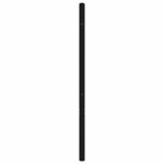 vidaXL Tête de lit métal noir 135 cm