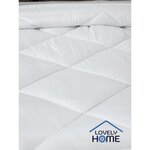 Couette tempérée anti-Acariens - 140 x 200 cm - Blanc