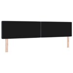 vidaXL Tête de lit LED capitonnée à boutons en cristal gris foncé 100 cm velours