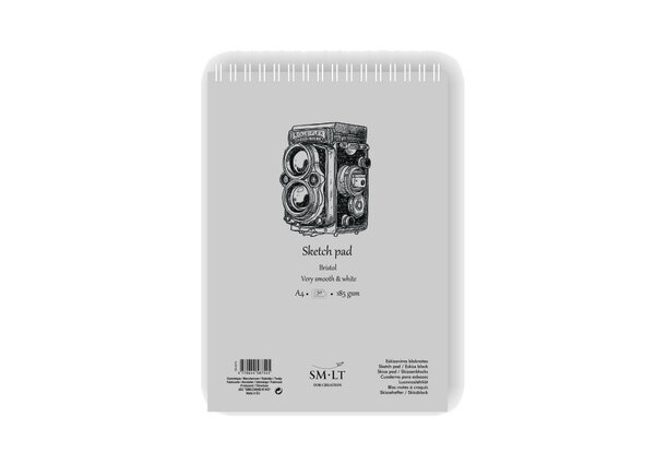 SM-LT Bloc Spirale - Dessin - Bristol - A4 - 50 feuilles - 185 gsm
