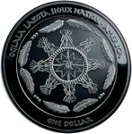 Pièce de monnaie en Argent 1 Dollar g 31.1 (1 oz) Millésime 2025 Native American Silver Dollars THUNDERBIRD
