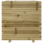 vidaXL Jardinière 70x70x72 5 cm bois de pin imprégné