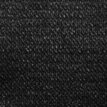 vidaXL Voile d'ombrage 160 g/m² Noir 2x3 5 m PEHD