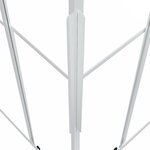 vidaXL Cabine de douche ESG dépoli 70x70x180 cm