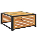 vidaXL Salon de jardin avec coussins 11 Pièces bois massif d'acacia