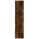 vidaXL Buffet haut chêne fumé 40x42 5x185 cm bois d'ingénierie