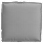 vidaXL Coussins de Palette pour Siège 4 Pièces Gris 40x40x8 cm Tissu Oxford