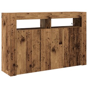 vidaXL Buffet Bois ancien Bois reconstitué 116 x 30 x 75 cm Buffet