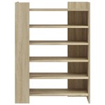 vidaXL Armoire à chaussures chêne sonoma 74 5x37 5x100 cm
