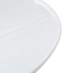 vidaXL Lavabo 58 5 x 39 x 14 cm Céramique Blanc