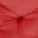 vidaXL Coussins de banc jardin lot de 2 rouge 100x50x7 cm tissu Oxford