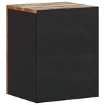 vidaXL Armoire de salle de bain murale 38x33x48cm bois de récupération