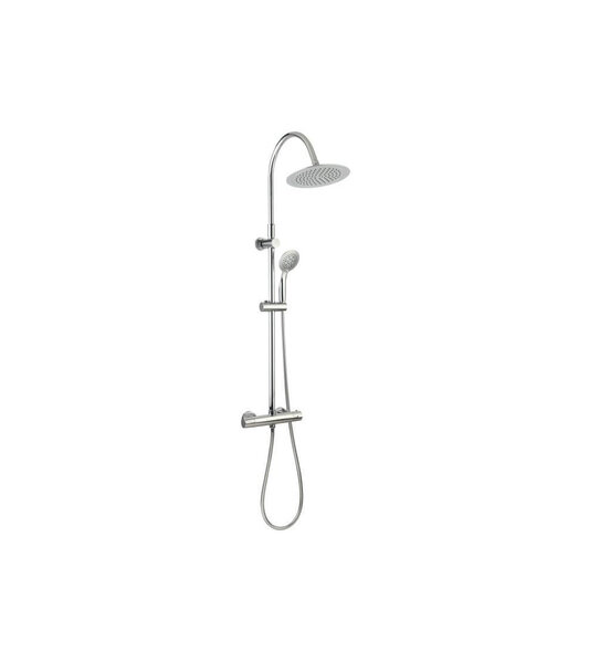 Rousseau colonne de douche avec robinet mitigeur thermostatique suhali 2