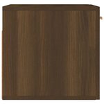 vidaXL Armoire murale Chêne marron 80x35x36 5 cm Bois d'ingénierie