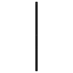 vidaXL Tête de lit métal noir 193 cm
