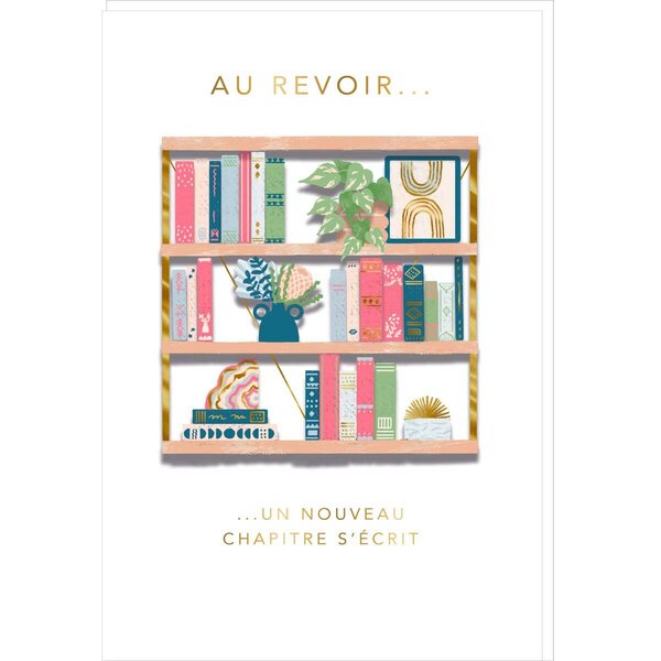 Carte Signature - Départ " Au Revoir " - Draeger paris